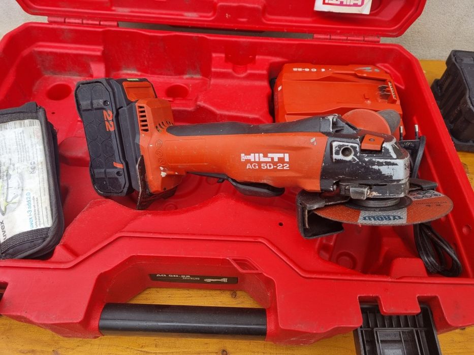 Flex hilti ag 5d 22 nuron. Cutie baterie,incarcator