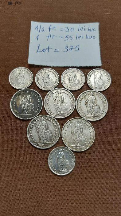 Monede vechii de argint