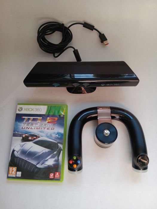 Kinect Xbox360 Volan,Speed Wheel, Joc mașini Test drive Unlimited 2