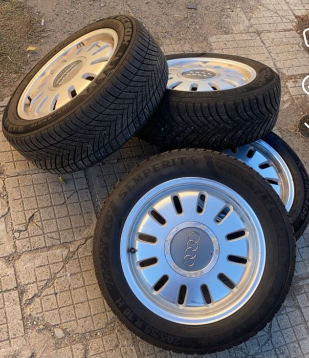 Джанти с зимни гуми 5х112 16