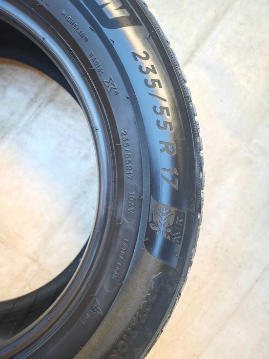 Anvelope 235/55/17 an 2024 iarna M+S MICHELIN Pilot Alpin 5