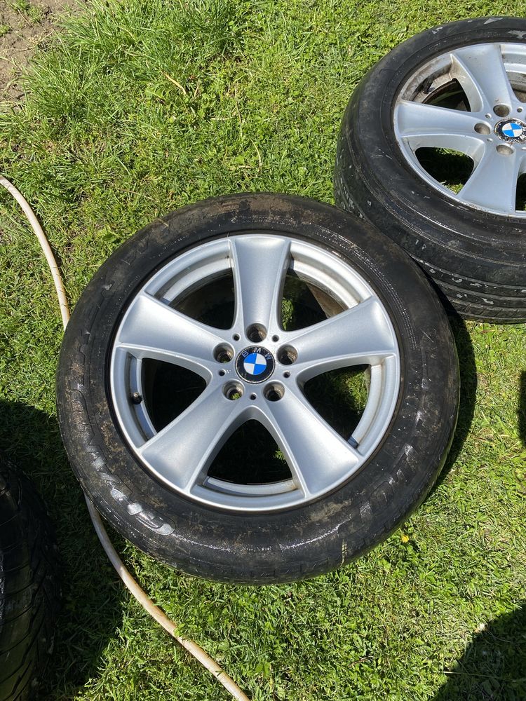 Vand 4 jante originale Bmw X5 cu cauciucuri Dunlop