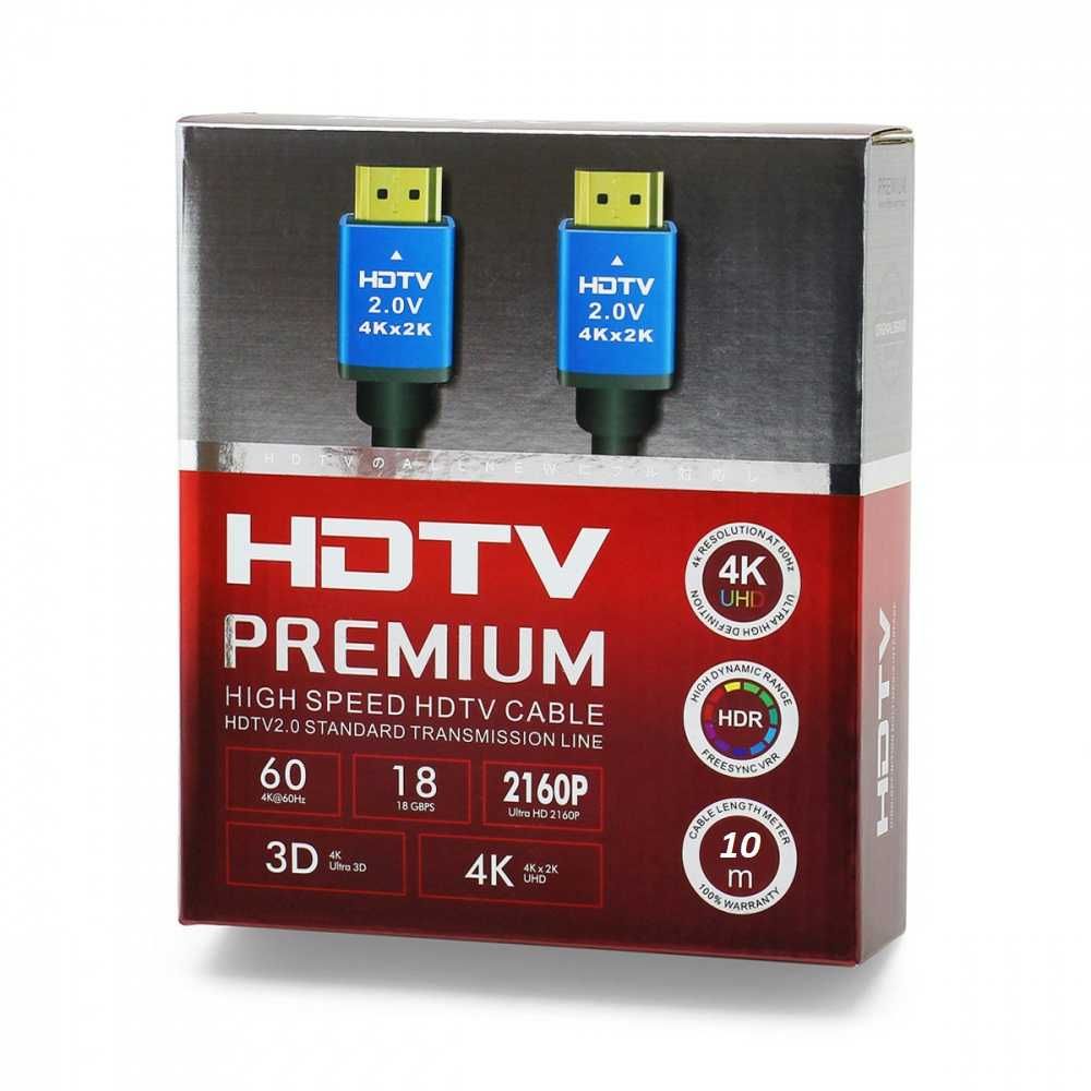 HDMI кабель HDTV v2.0 4K HDR Pro-HD Premium 10м