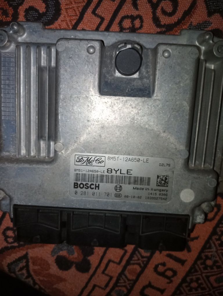 Calculator motor ECU, cod 8M51-12A650-LE, 0281011701, Ford Focus 2 (DA