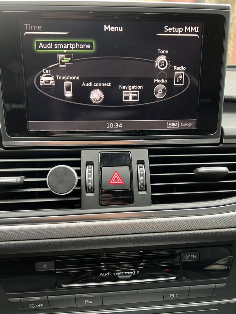 Активиране на Audi CarPlay