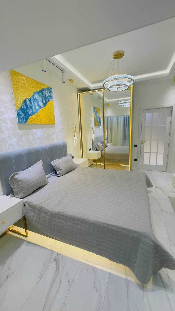 Светлая и уютная квартира в Новостройке ЖК Silk Road 3х комнатная