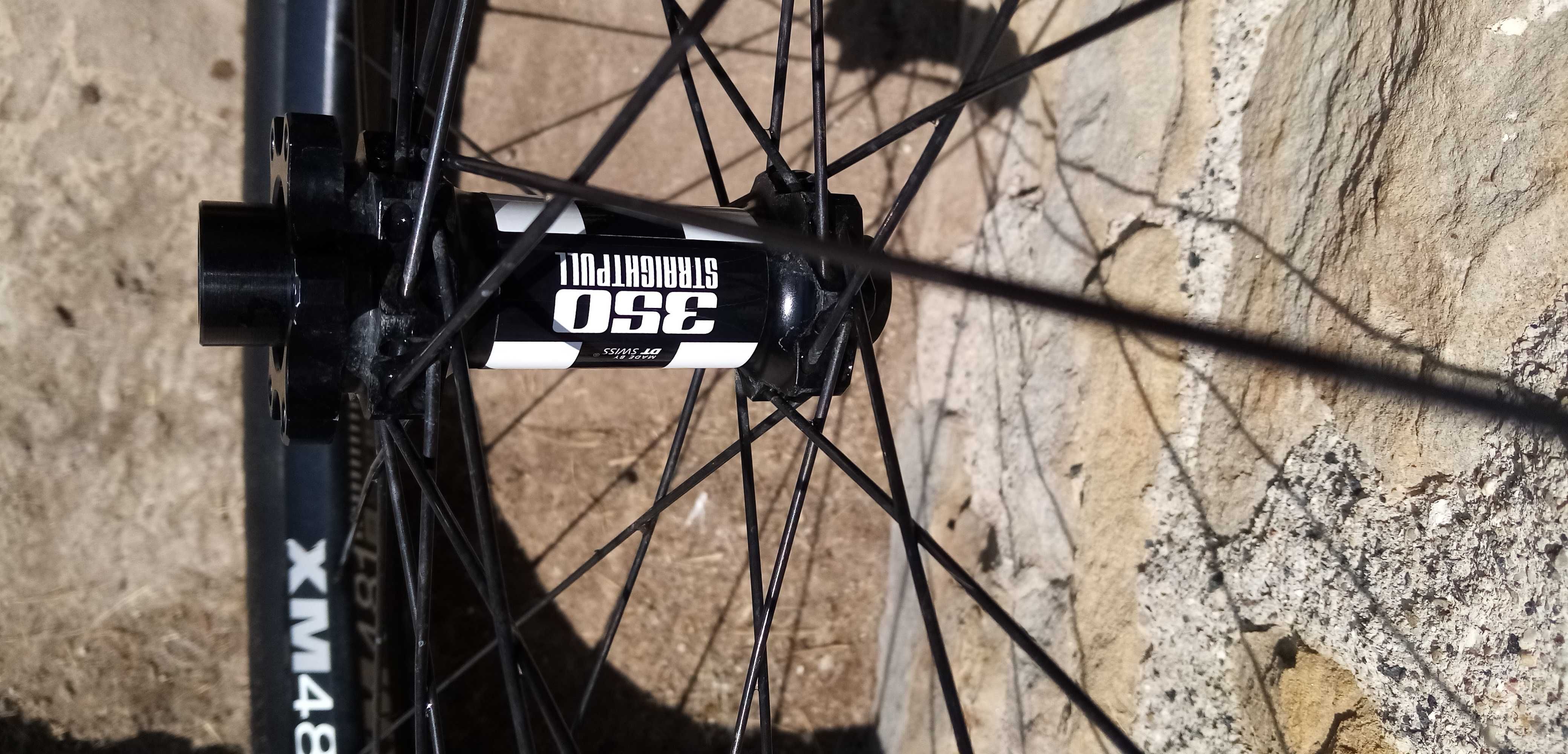 DT Swiss Капли 29 цола, XM481, 350 главини, 110x15 148x12, Shimano 11s