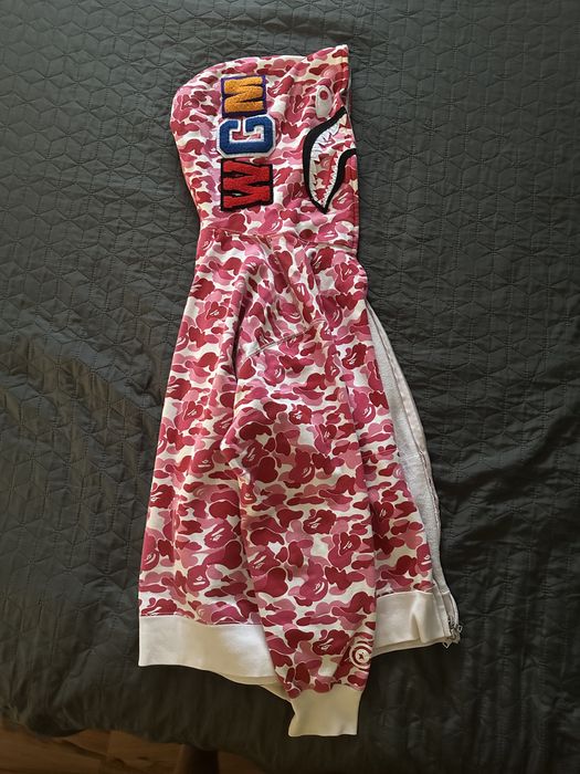 Hanorac Cu Fermoar Bape Roz