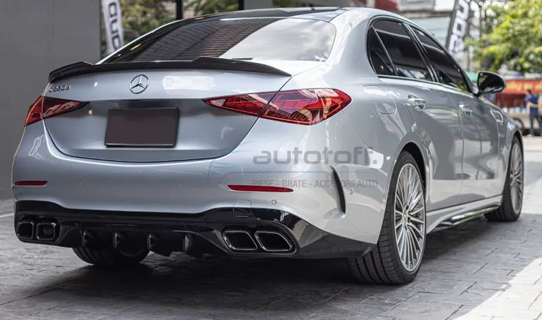 Difuzor bara spate compatibil cu Mercedes C-Class W206 S206 (2021+) C63 Design