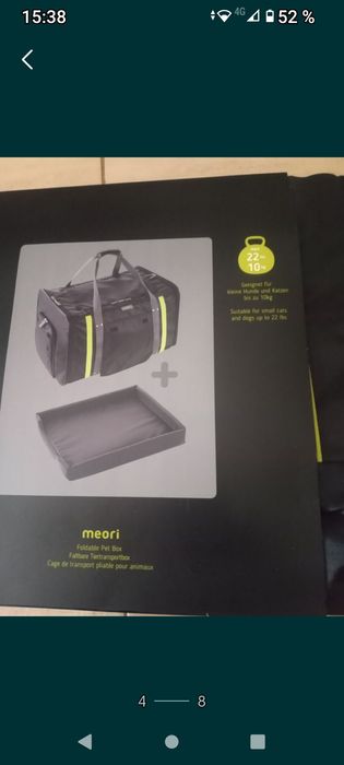 vând cușcă transport animale