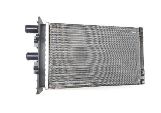 Radiator Incalzire VW Transporter T4, 05.1996-03.2004, motor 1.9 D/TD; 2.4 D; 2.5 TDI, diesel, tip Behr; aeroterma suplimentara, aluminiu mecanic/plastic, 235x157x40 mm, SRLine