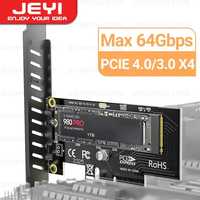 Адаптерна платка M.2 (M2) SSD NVME към PCI-E 4.0/3.0