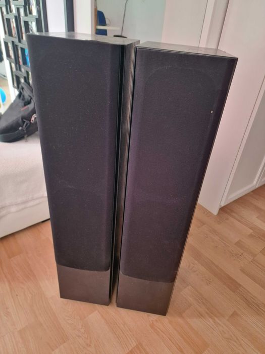 Boxe puternice tip coloana 100w 3 way speaker stare foarte buna