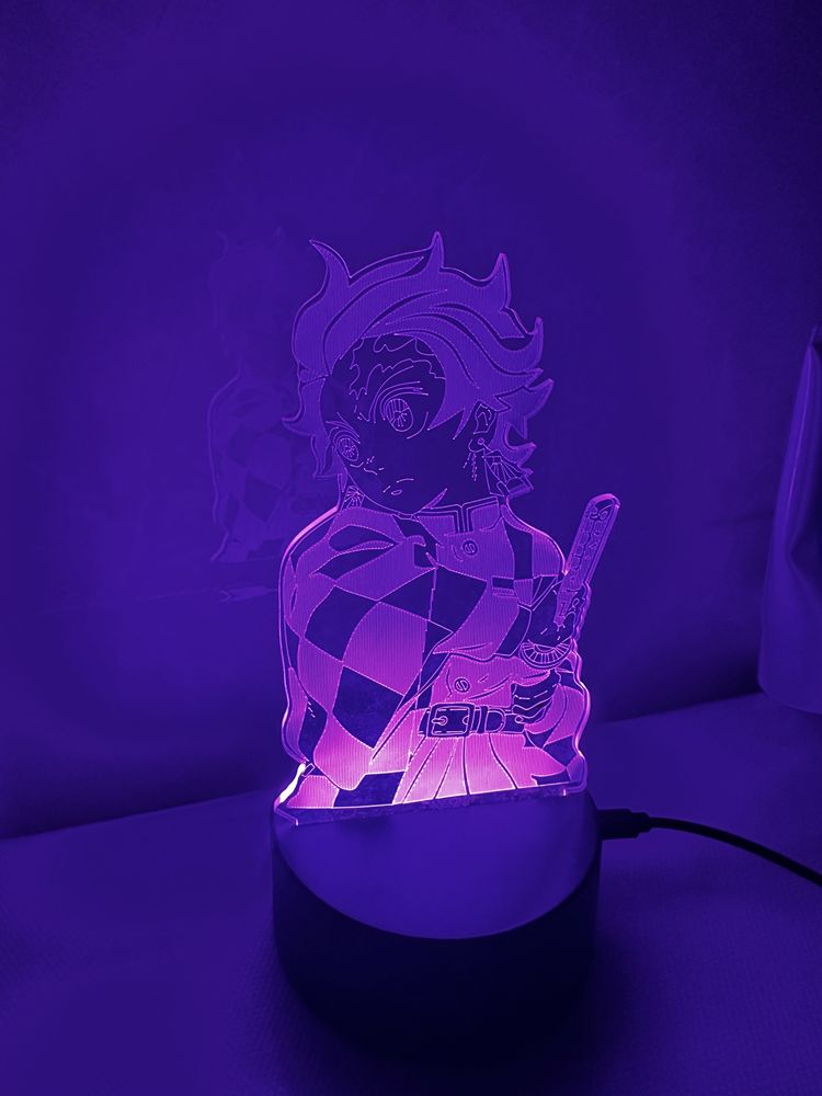 Ночной 3D светильник «Танжиро» Клинок Рассекоющий Демонов