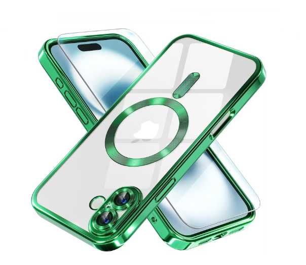 Husa iPhone 16 Plus Magsafe, Protectie Camera,Luxury Premium