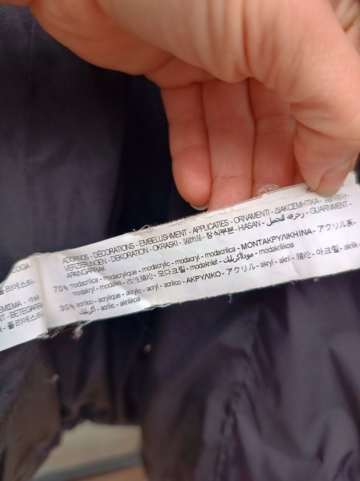 Geaca Zara scurta, groasa, măr S .