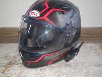 Casca moto Bell Qualifier red stealth