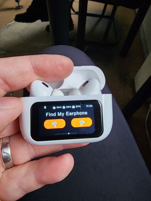 Casti cu ecran Noise Canceling si ENC