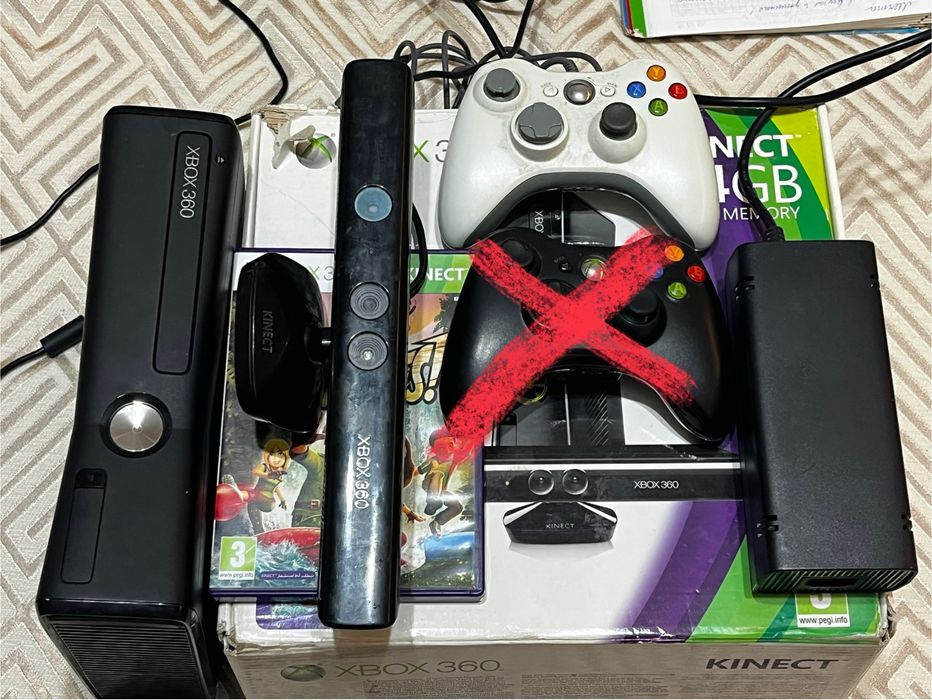 Игровая приставка Xbox 360 Kinect