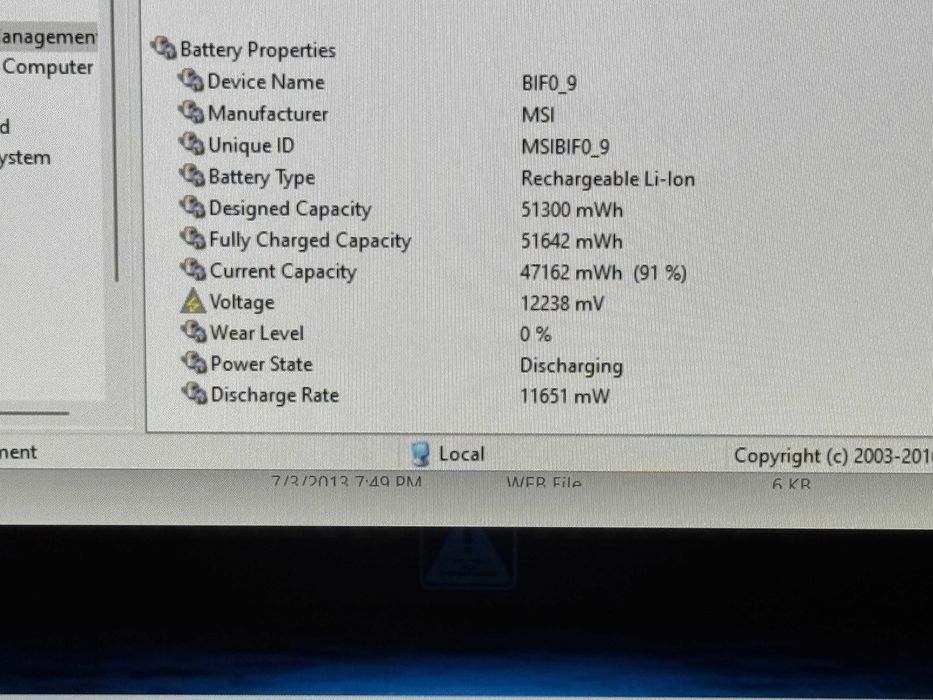 144Hz MSI Thin`Core i5-12450H/RTX 4050/16GB RAM/512GB SSD//Бат 100%