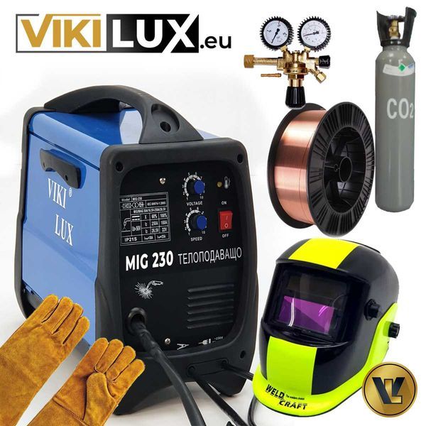 Телоподаващо устройство MIG 230 A Viki Lux – Professional