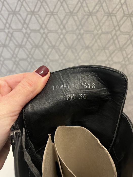 Ботуши от естествена кожа 36 номер