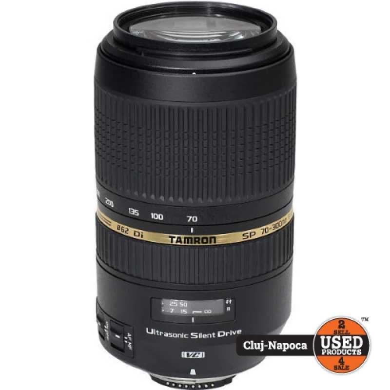 Obiectiv foto Tamron SP AF 70-300mm, f/4-5.6 Di VC | UsedProducts.ro