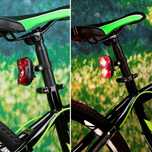 Raypal stop bicicleta super luminos 2 led baterii AAA