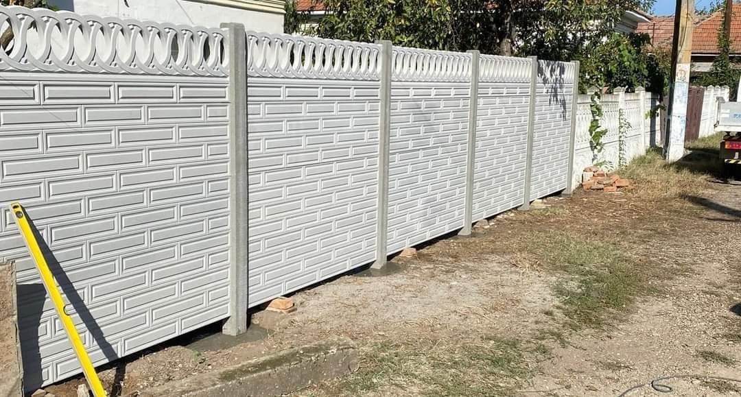 Gard placi beton Galbinasi/Buzau