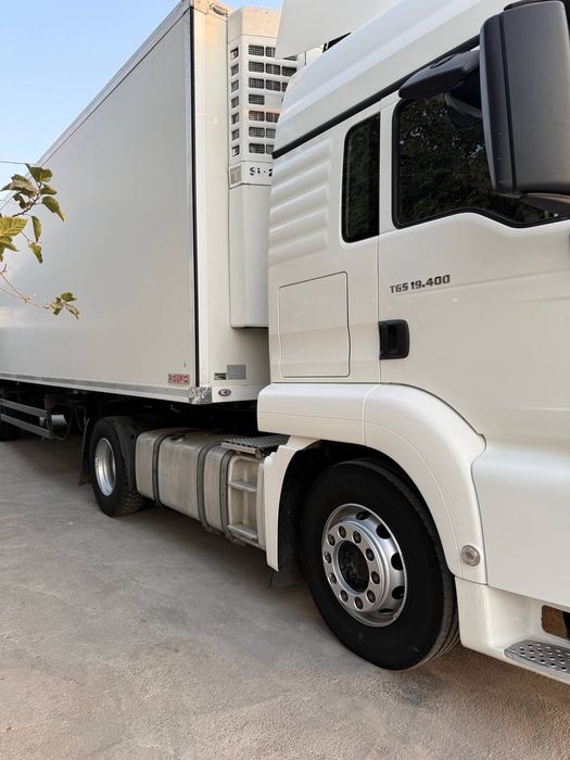 Uz MAN TGS 19.400 + UzAutoTRAILER Реф Сотилади