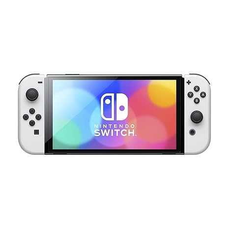 Nintendo Switch OLED Ram 64GB  adjustable stand Vivid 7” OLED screen