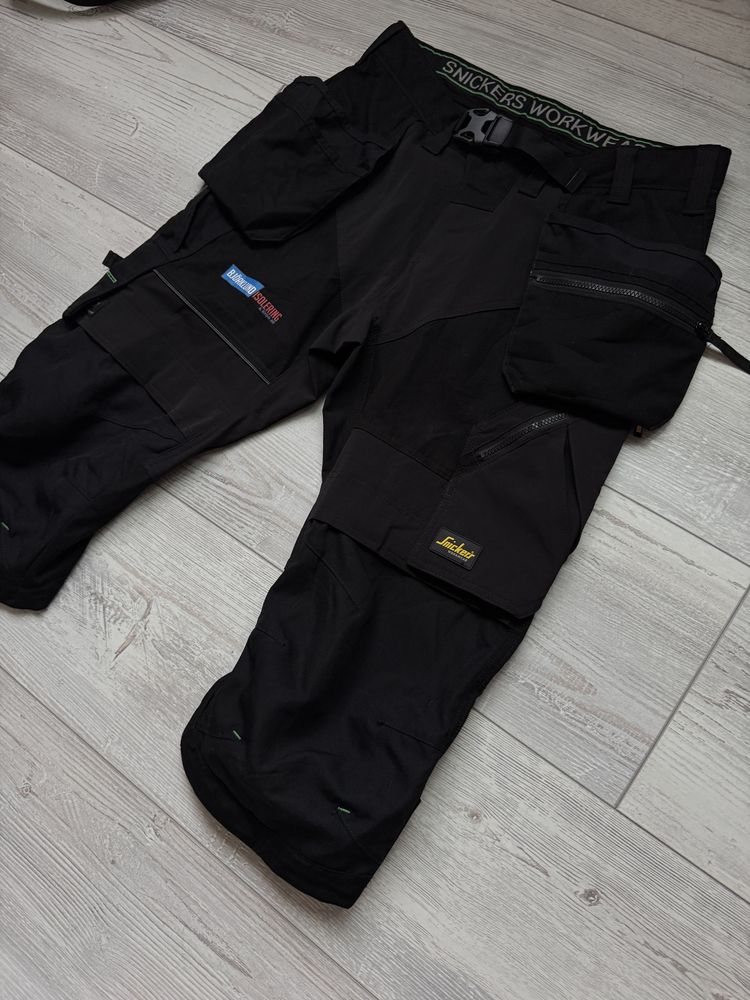Мъжко! Чисто нов оригинален работен панталон Snickers 6905 7/8 pants