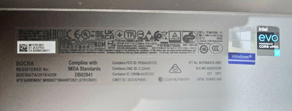 Laptop/Tableta DELL 2în1 - 13” Touch, Intel i7-1180G7, 16GB RAM, SSD 2