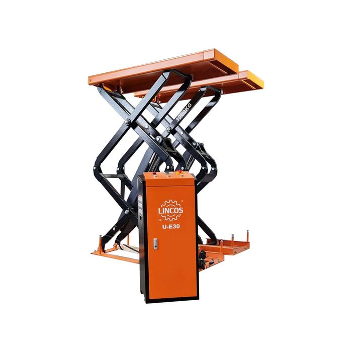 Elevatoare auto foarfeca,model ingropat, 3T si 3.5T,noi,montaj ISCIR