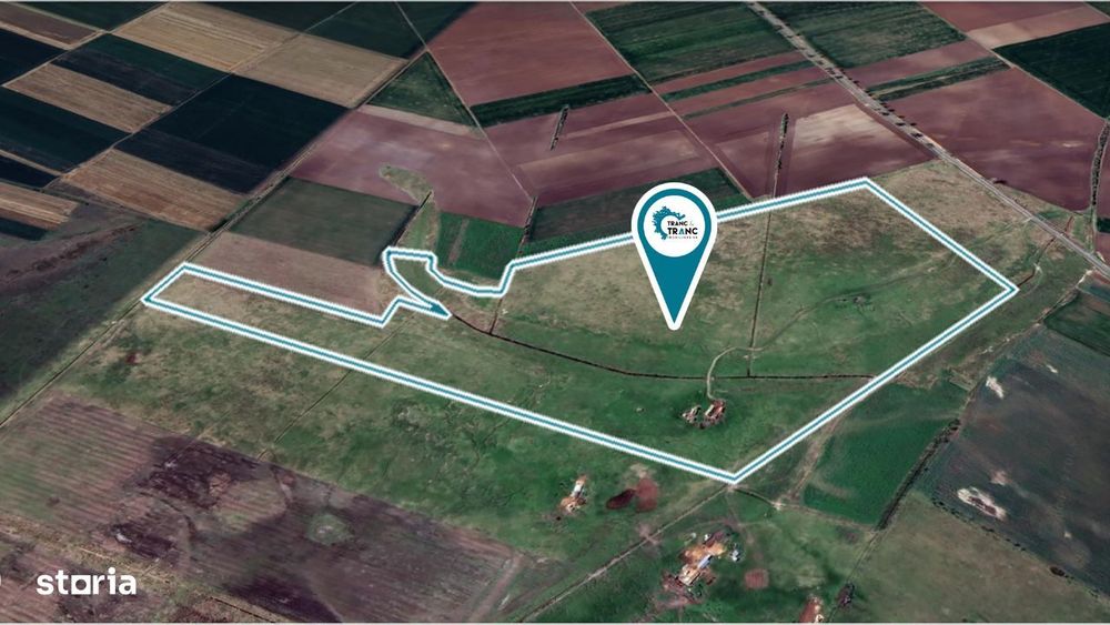 Teren pasune de 42,5 ha, comasat 100% pretabil pentru parc fotovoltaic