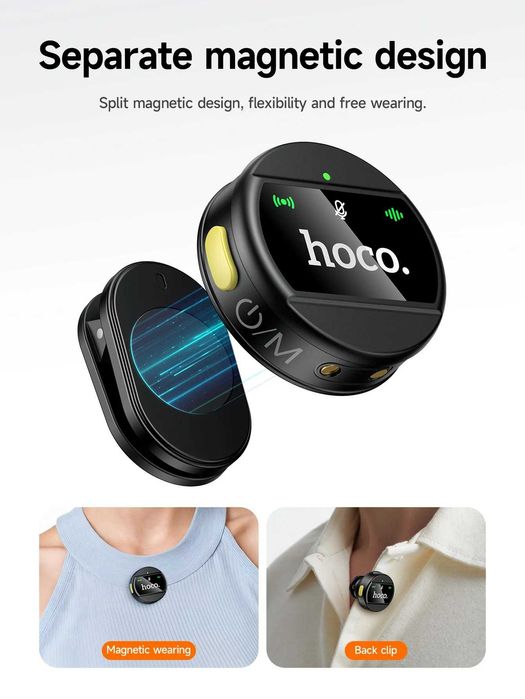 ДОСТАВКА! Беспроводной Микрофон Hoco L22 — голос станет ярче!