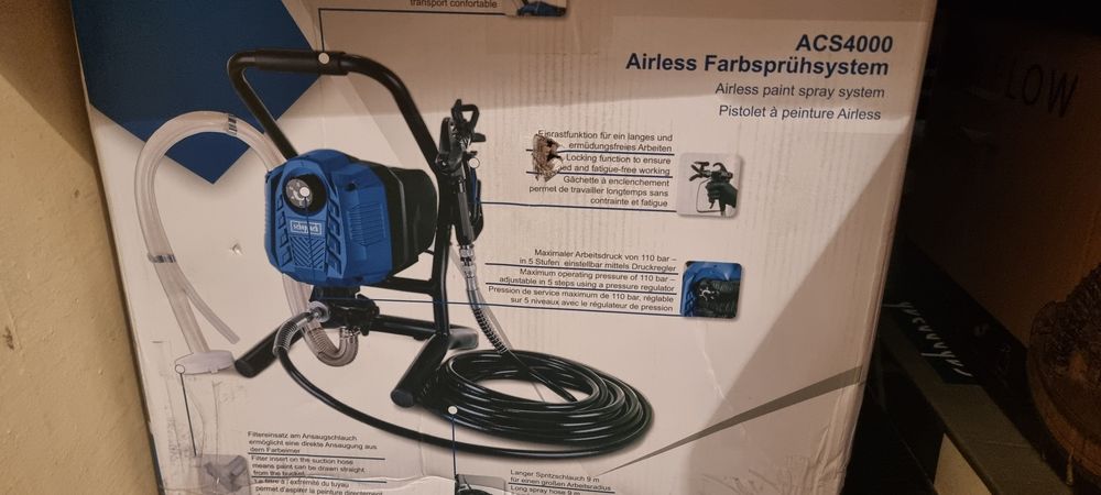 Pompa de zugrăvit  Scheppach