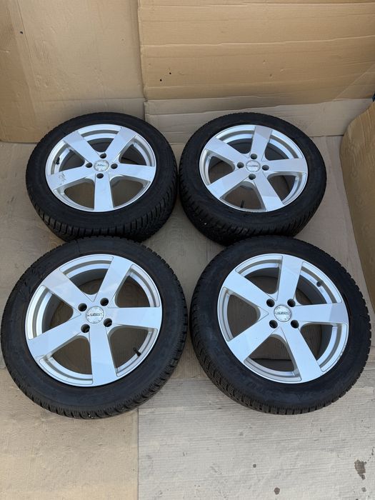 Оригинални алуминиеви джанти Dezent 17” 7J 4x108 ET25 с зимни гуми