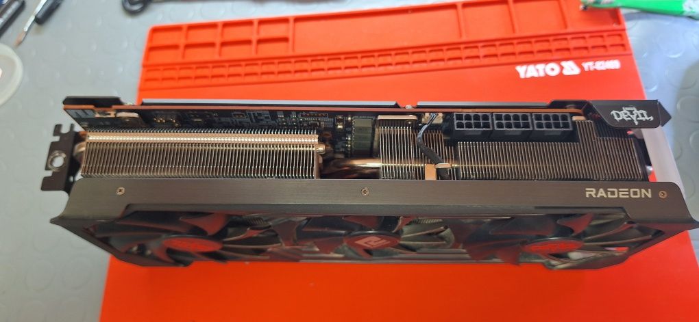 Видеокарта Power Color RED DEVIL RX6900XT 16 GB GDDR6 НЕРАБОТЕЩА