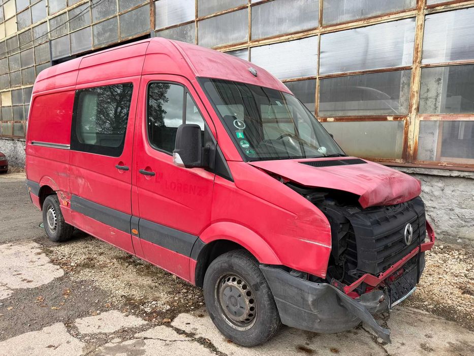 Volkswagen Crafter avariat