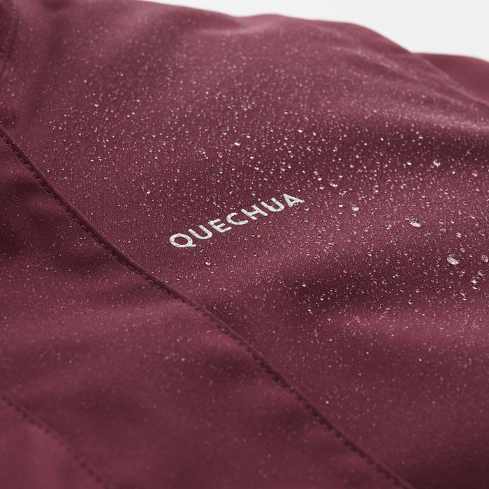 Geacă Drumeție la munte Nh500 Bordo Copii - produs resigilat Decathlon