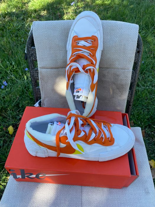 Nike sacai кецове мъжки кожени 44