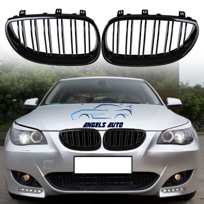 Grile BMW Seria 5 E60 (2003-2009) Negru Lucios M import Germania
