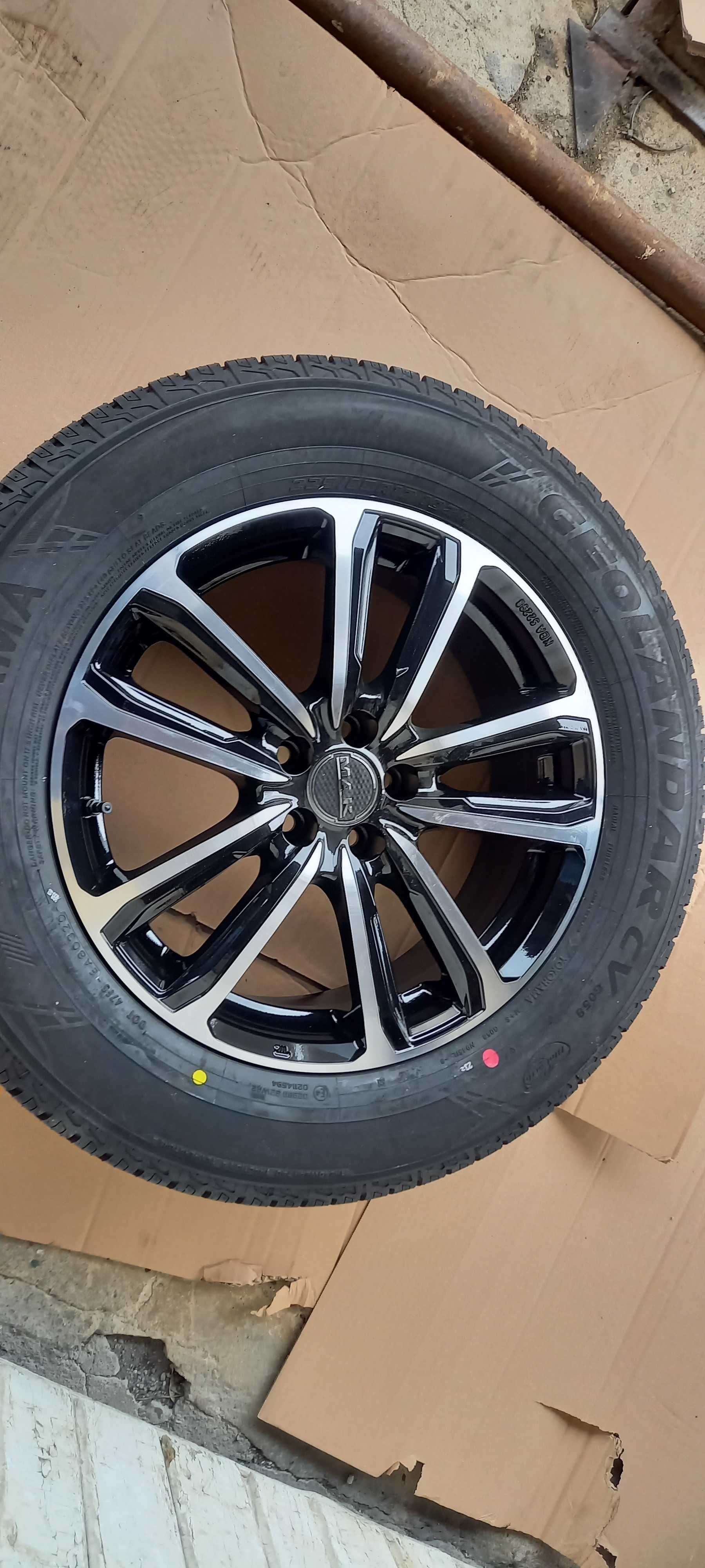 Гума YOKOHAMA GEOLANDAR 225 65 R17 джанта MAK 17" 18"