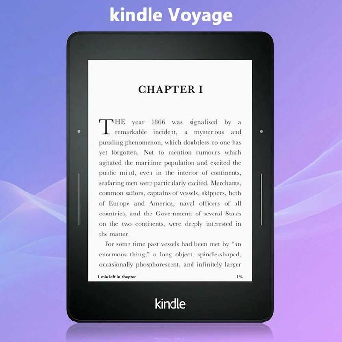 Электронная книга Kindle Voyage + Тактильной кнопкой + Адапт.подсветка