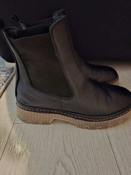 Ghete piele marimea 37