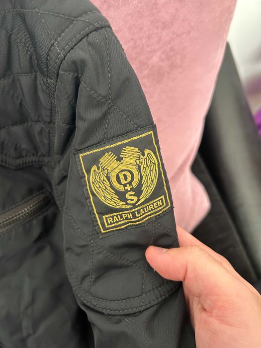 Оригинално мъжко яке Ralph Lauren – военен/мото стил, размер L