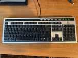 Tastatura Logitech UltraX Premium multimedia argintie