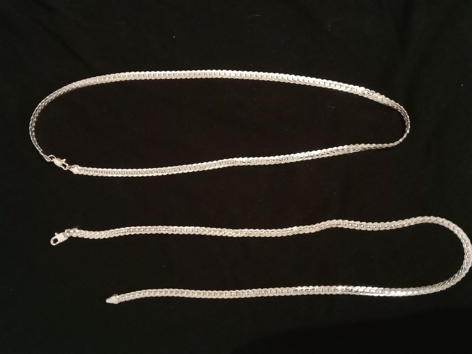 Цепочка серебро продам 2шт