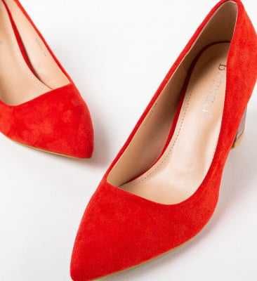 Pantofi dama rosii